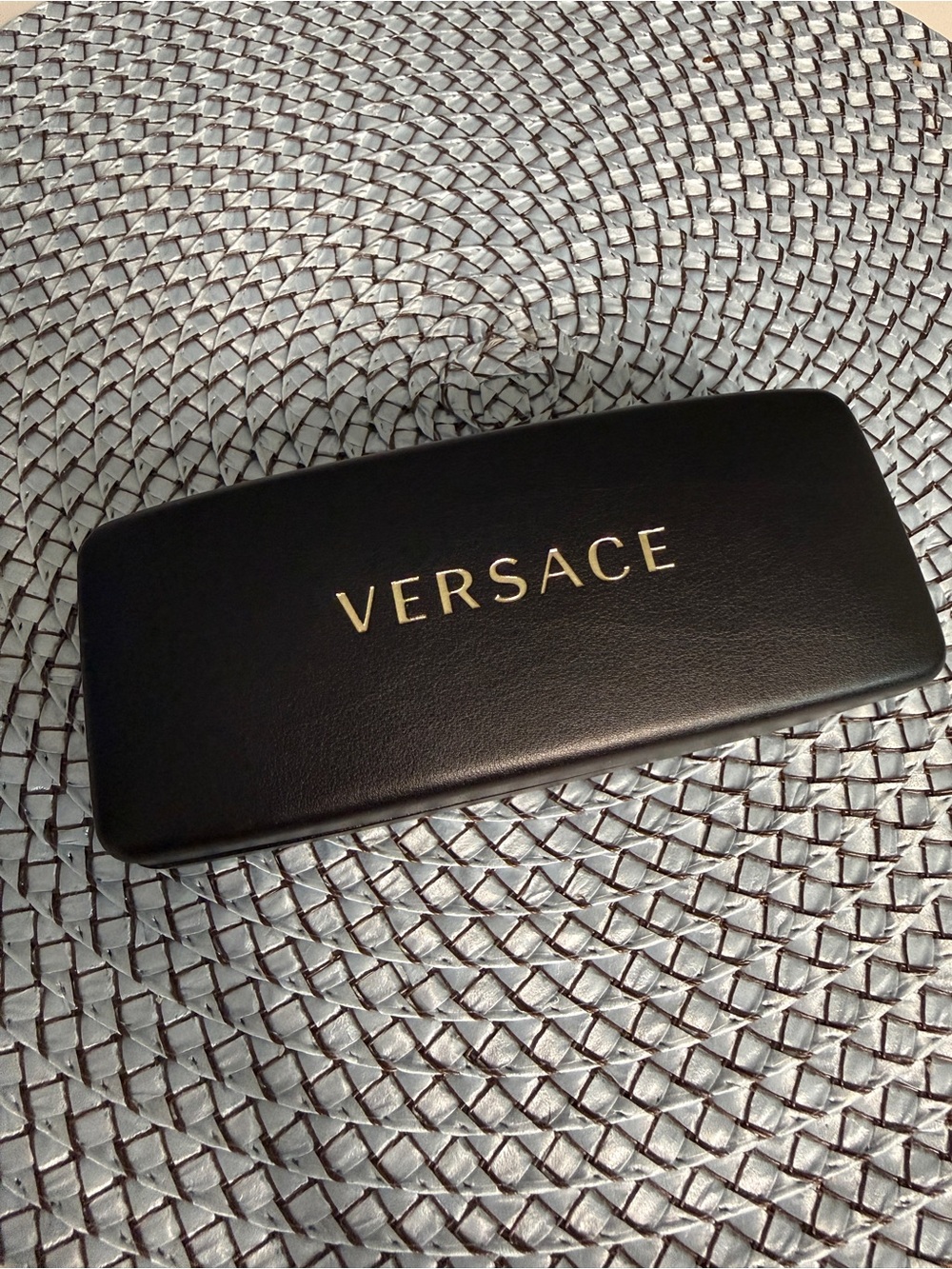 Authentic Versace Black Eyeglasses Sunglasses Case